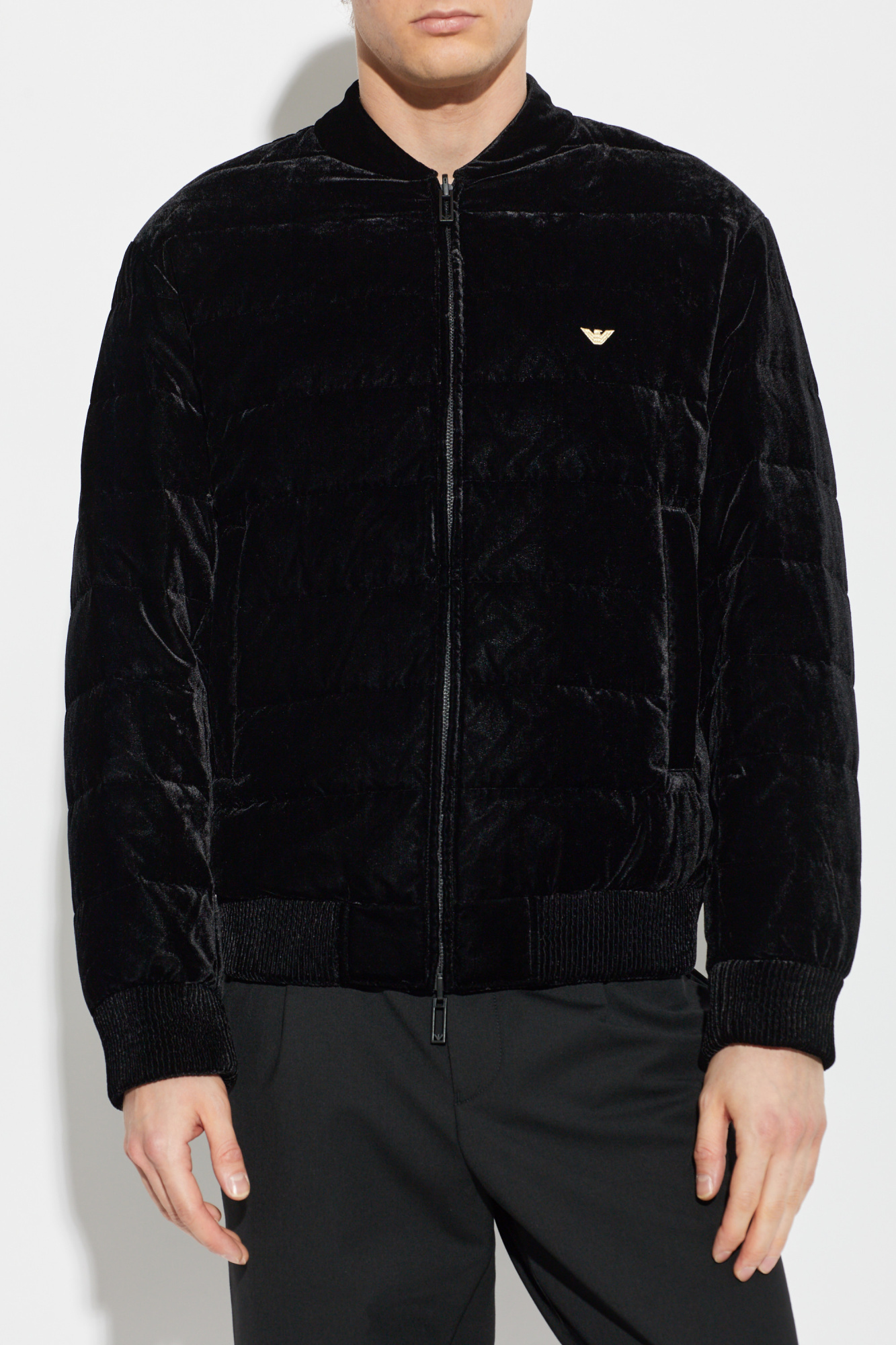 ジャケット・アウター early 90s emporio armani velours jacket Emporio Armani Reversible hooded jacket | Men's | Vitkac